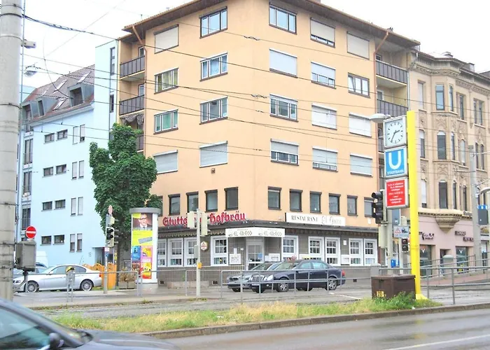 Daire Alfa Mitte 2 City-lage Berliner Platz Balkon Netflix Kueche Wm L 2br 5 Beds 6 People L Fully Equipped Kitchen & Bathroom Stuttgart