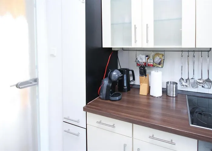 Daire Alfa Mitte 2 City-lage Berliner Platz Balkon Netflix Kueche Wm L 2br 5 Beds 6 People L Fully Equipped Kitchen & Bathroom